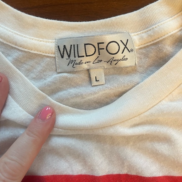Wildfox VOTE Short Sleeve Tee Large L - Picture 4 of 7